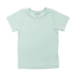 AVAUMA Newborn Baby Little Boys Girls Snug-Fit Pajamas Summer Short Sets Pjs Kids Clothes (JS/Mint)