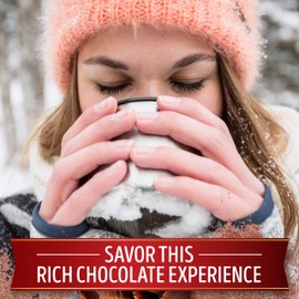 Swiss Miss Indulgent Collection Rich Chocolate Flavor Hot Cocoa Mix, 8 Count per pack, 10.64 Ounce per box, Pack of 12