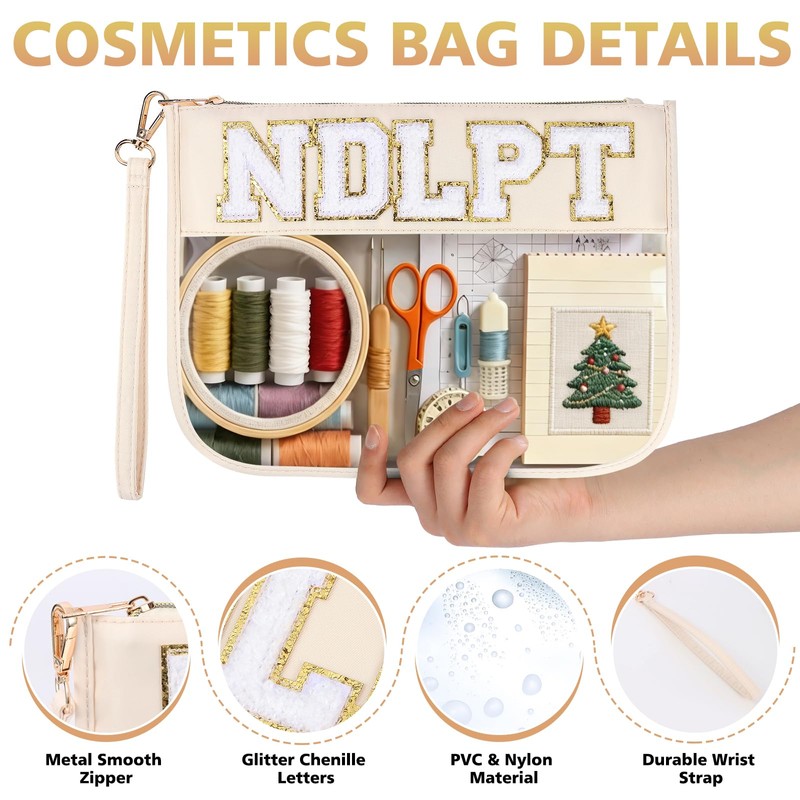 Needlepoint Project Bag Sewing Gifts Embroidery Sewing Bag Craft Storage