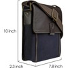 HIDESIGN Aiden Leather Messenger Cross body Bag
