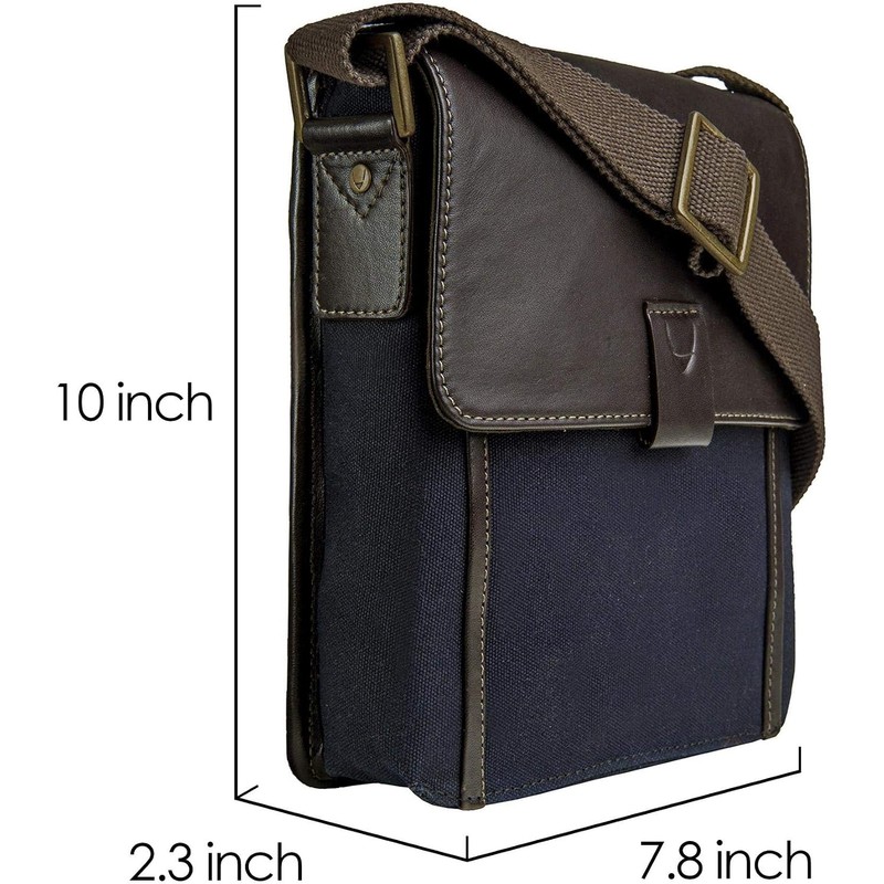 HIDESIGN Aiden Leather Messenger Cross body Bag