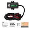 Battery Fuel Gauges for Lead-Acid, 18650, LiFePO4 Batteries, 12V-48V DC,