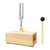 Dasing 432Hz Tuning Fork with Resonance Box for Sound Healing,