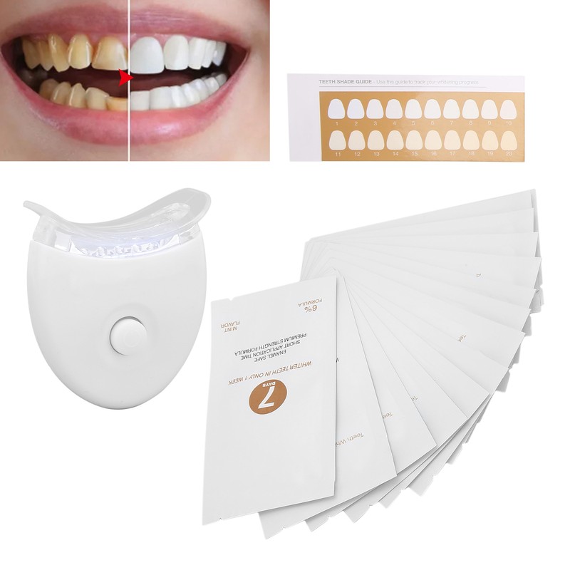 Professional Teeth Whitening Kit Coffee Smoking Stains Removal NonSensitive Fast