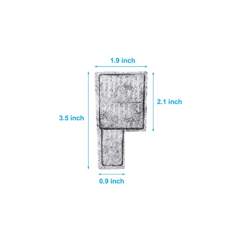 DaToo Aquarium Filter Cartridge Replacement Fish Tank Filter Cartridge for