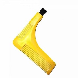 (제이큐)수염 모양정리 자 미용 턱수염모형대002 X ( 3매입 ) (JQ) Beard Shaping Tool Grooming Moustache Model Stand 002 X (3 Pieces)