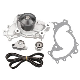 VIPCAR 13003 Timing Belt Kit w/Water Pump for Toyota 3MZFE/1MZFE V6 Engine, 2002-2006 Camry 3.0/3.3, 2001-08 Highlander 3.0/3.3, 2004-08 Sienna/Solara 3.3, 2002-03 ES300, 04-06 ES/RX330, 06-09 RX400h