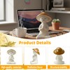 Mushroom Statue, Mushroom Figurines, Whimsical Decor Garden Decor Mushroom Kitchen