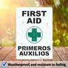 Brimar - 7 x 10" - Bilingual First Aid Sign