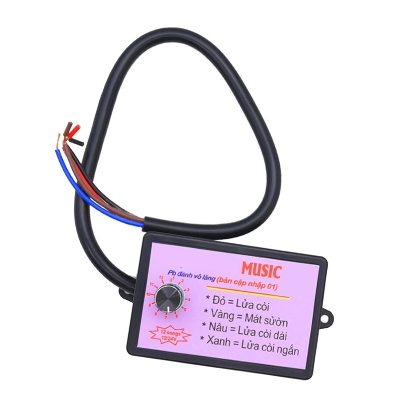 12-24 V Car Truck Horn Controller 12 Sounds Horn Sound