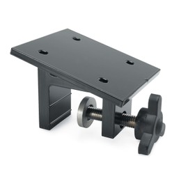 Cannon 2207327 Clamp Mount Downrigger Mounting Base, Black Aluminum