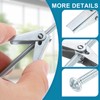 sourcing map 3/16 x 3 Male Thread Spring Loaded Hollow