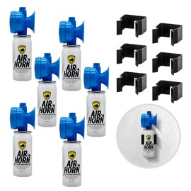 Guard Dog Security Air Horn for Safety, Loud Blow Horn, Hand Held Mini Air Horn, Fog and Boat Horn for Marine, Football Games, Sporting Events and Outdoor Alarms, Powerful 1-Mile Sound Blast 1.4 oz