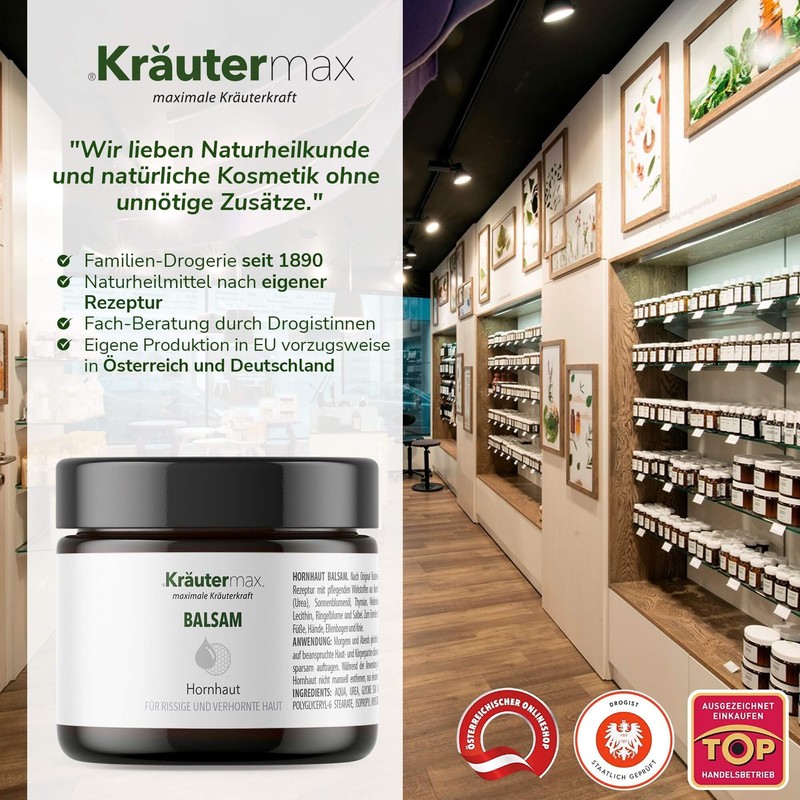 Kräutermax. Callus Balm 1 x 30 ml