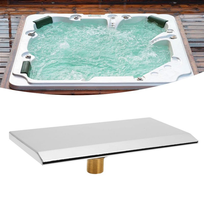 Waterfall Bathtub Spout, Waterfall Bathtub Spout, Silver Wall Mounted Waterfall