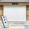 Ivation Oversized Large Digital Wall Clock - Big LED Digital