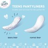 Lil-Lets Teens Liners | 64 forros | 4 paquetes de