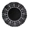 Garcia de Pou 250 Unit Round Doilies 21.5cm Paper Black