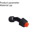 Sprayer Nozzle, Knapsack Agricultural Electric Sprayer Nozzle Head PP Anti-Aging
