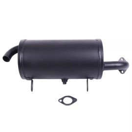 Unbranded Exhaust Muffler NEW 18091-0235 Fits for 2005-11 Kawasaki Mule 600 610 2X4 4X4