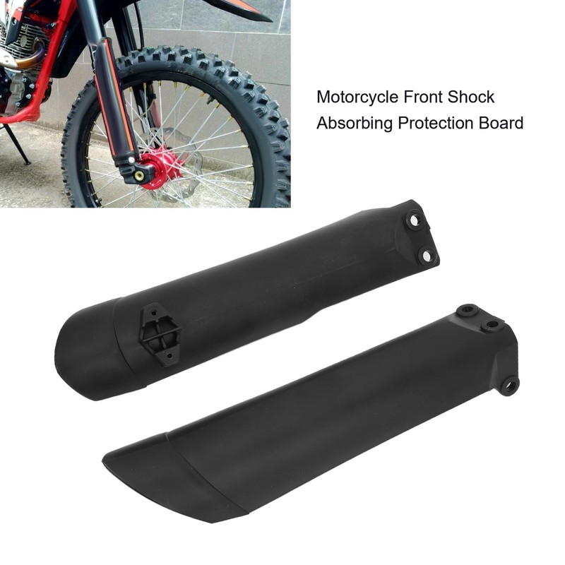 Motorcycle Front Shock Absorbing Protection Board Plastic Frame Guard Fork