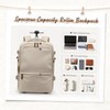 GOLF SUPAGS Rolling Backpack for Women 17 Inch Convertible Travel