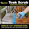 Star brite Marine-Grade Stainless Steel Scrub Scouring Pad Scrubber -