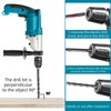 Cididu 17 Pcs Rotary Hammer Drill Bits for Concrete, Carbide-Tipped