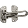 Designers Impressions Satin Nickel Swing Bar Door Security Guard :