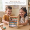 Abacus for Kids Math Teaching Tools Made of Wooden Beads