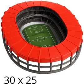 2026 International Soccer Tournament 2-in-1 Stadium Snack Holder & Popcorn Bucket Combo – Premium BPA-Free Reusable Souvenir Bowl for Watch Parties, Tailgating & Game Day Treats
