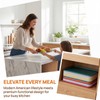 Lyellfe 8 Pack Fast Food Serving Tray, 15 by 10-Inch