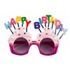 Boland 02612 Glasses Happy Birthday Fancy Dress One Size