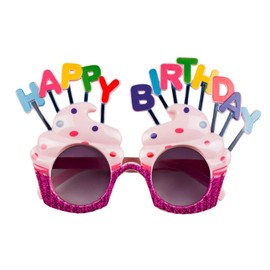 Boland 02612 Glasses Happy Birthday Fancy Dress One Size