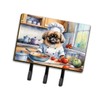 Caroline's Treasures Pekingese The Chef Leash or Key Holder Wall