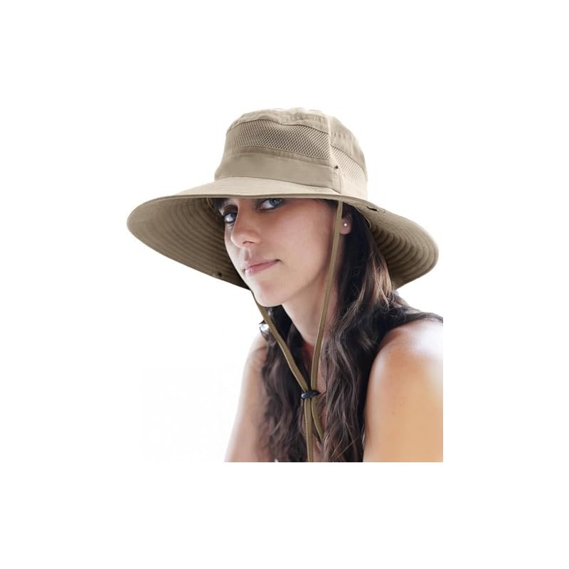 fieldlabo Safari Hat, Sun Hat, Wide Brim, Fishing, Climbing, Men's,