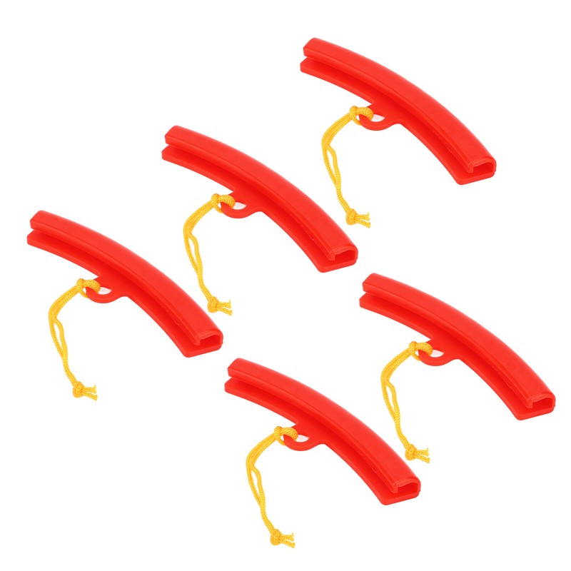5 Pcs Tire Changer Guard Red Rubber Tire Rim Protector