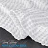 Utopia Bedding Utopia Bedding White 100% Cotton Waffle Blanket 300