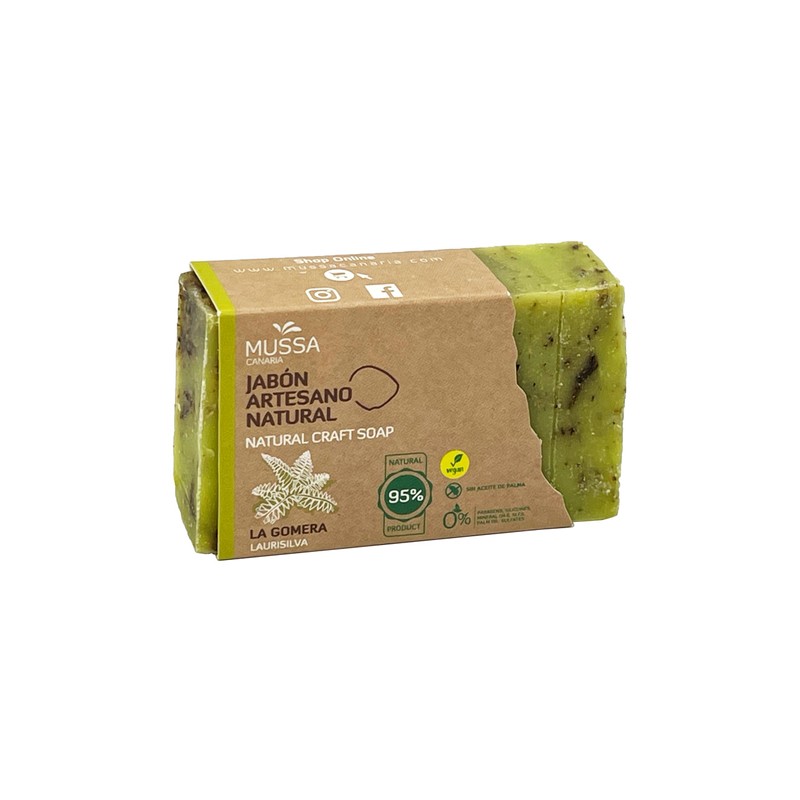 Mussa Canaria Laurisilva Natural Handmade Soap 100g