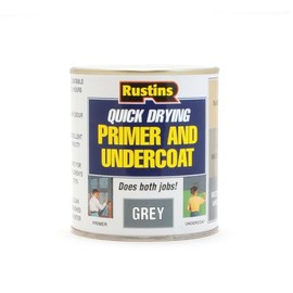 Rustins Quick Drying Primer And Undercoat Grey 1L