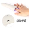 3W Portable Rechargeable Nail Lamp USB LED Gel Nail Polish