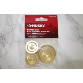 Husky Hopper Gun Texture Sprayer Replacement Nozzles (3-Pack) 3/16", 1/4 inch, 5/16"