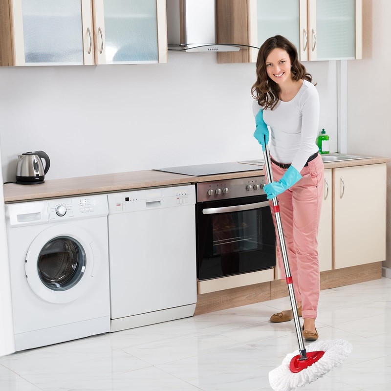 Spin Mop Replacement Head Mop Replace Head Compatible with O