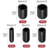 MACHSWON 50pcs Rubber End Caps 5 Sizes (3mm, 5mm, 6mm,