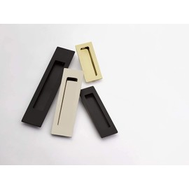 Emtek, Modern Rectangular, Flush Pull, 1-3/4" x 4", Polished Chrome