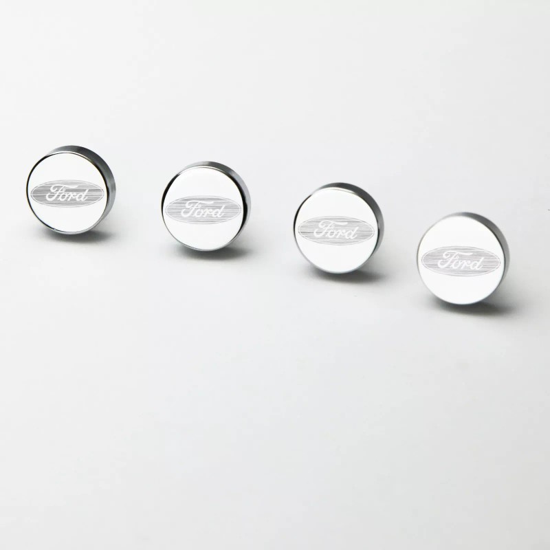 KA 4pc Ford Car License Plate Frame Bolts Fastener Anti-Rust