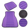 Universal JDM Bride Purple Racing Fabric Floor Mats Interior Carpets