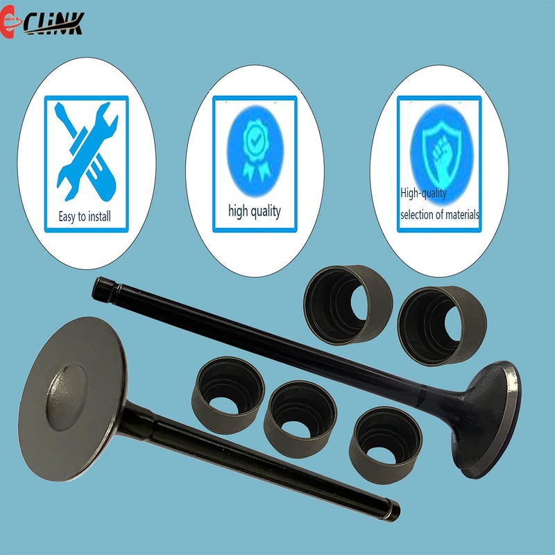 Engine Intake & Exhaust Valve Kit With Stem Seal Fits