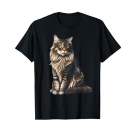American Forest Cat Maine-Coon Cat T-Shirt