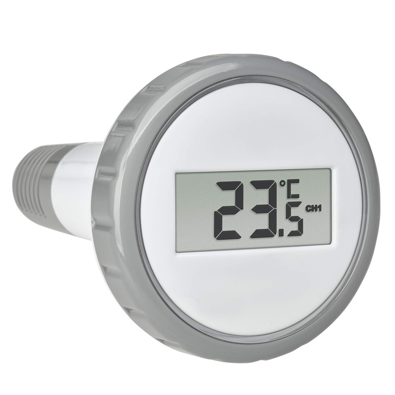 TFA Dostmann Palma 30.3067.10 Digital Wireless Pool Thermometer for Swimming